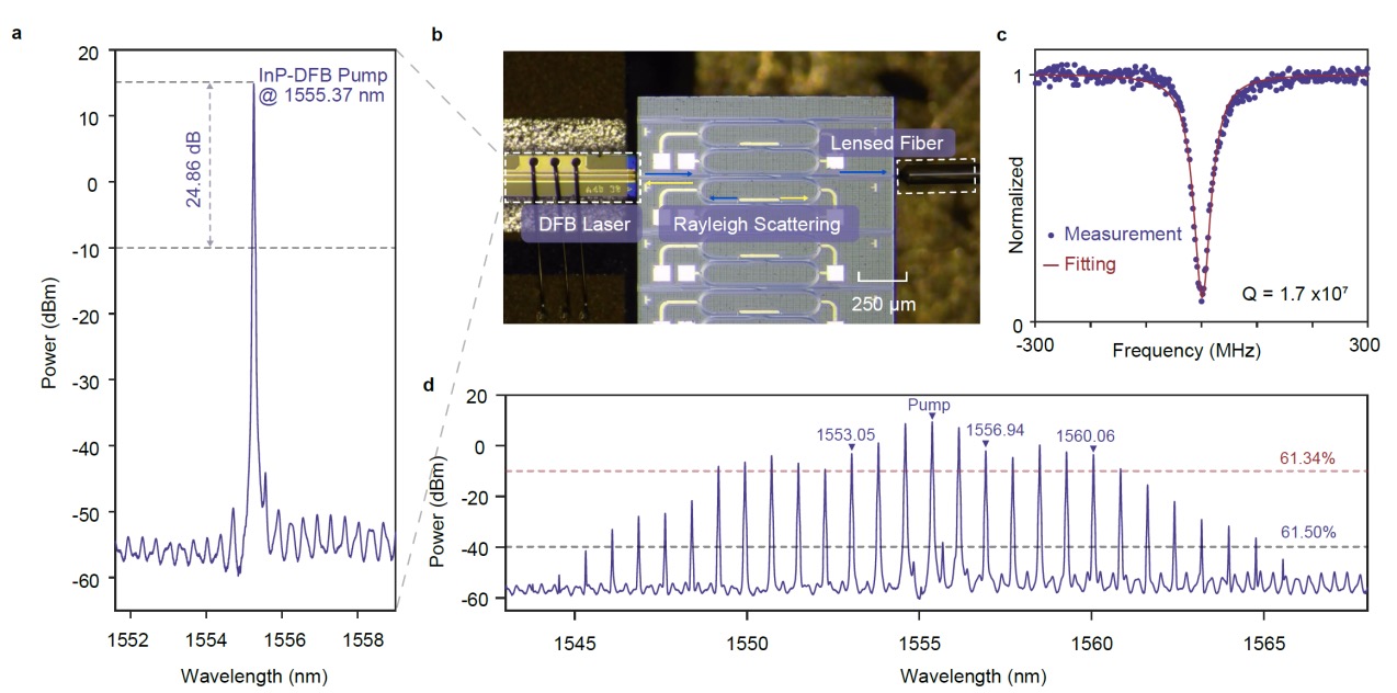 北京大学电子学院王兴军-舒浩文团队在集成光子轻量化传输领域取得重要成果