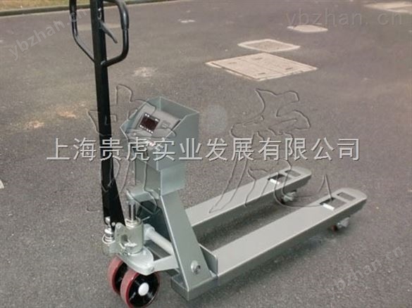 1T2T3T液压叉车秤 松江叉车秤-电子地磅