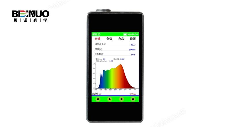 BN320光譜彩色照度計介紹