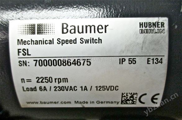 德国*BAUERE3-10/DO46-141L 211194-1电机