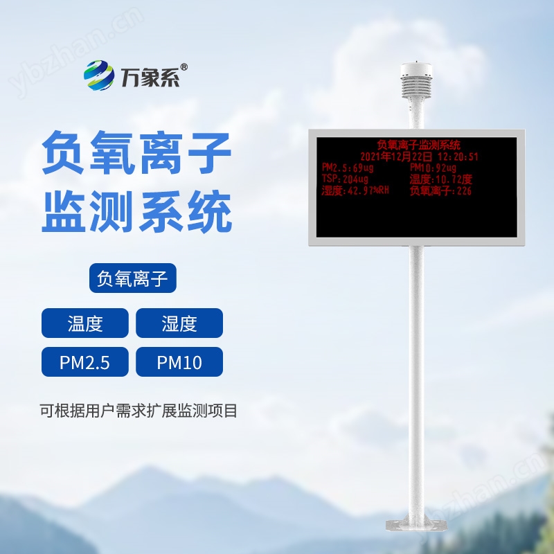 景区负离子监测器