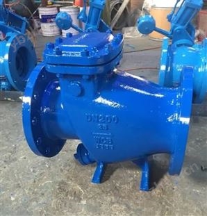 中核蘇閥HH44X-16Q微阻緩閉止回閥防水泵逆止閥2