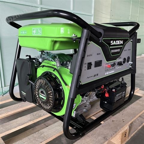 德國SADEN薩登5KW三相開架手啟動(dòng)汽油發(fā)電機(jī)
