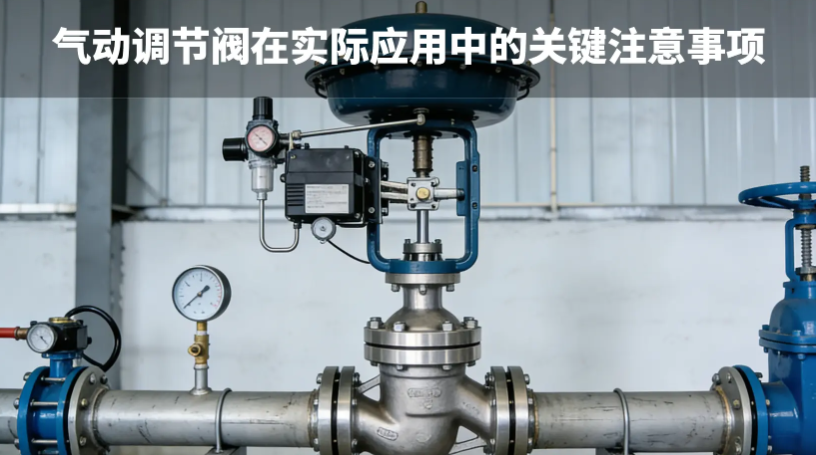 氣動調節閥在實際應用中的關鍵注意事項：從選型到運行的工程控制要點