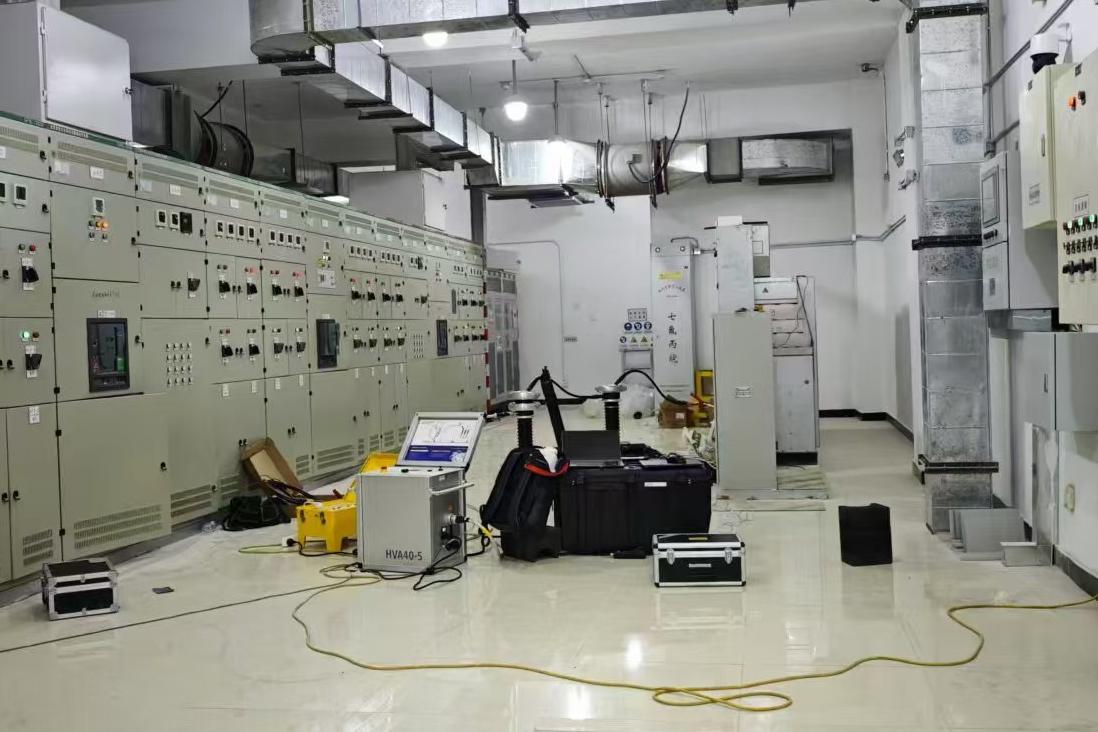 HVA40-5電纜超低頻測(cè)試系統(tǒng)對(duì)新建小區(qū)電纜做耐壓/介損/局放三合一測(cè)試！